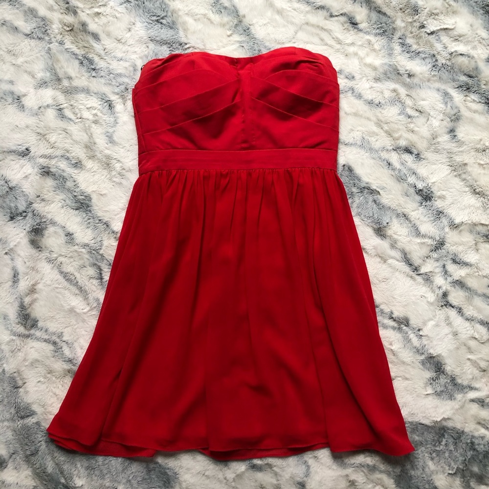Red dress